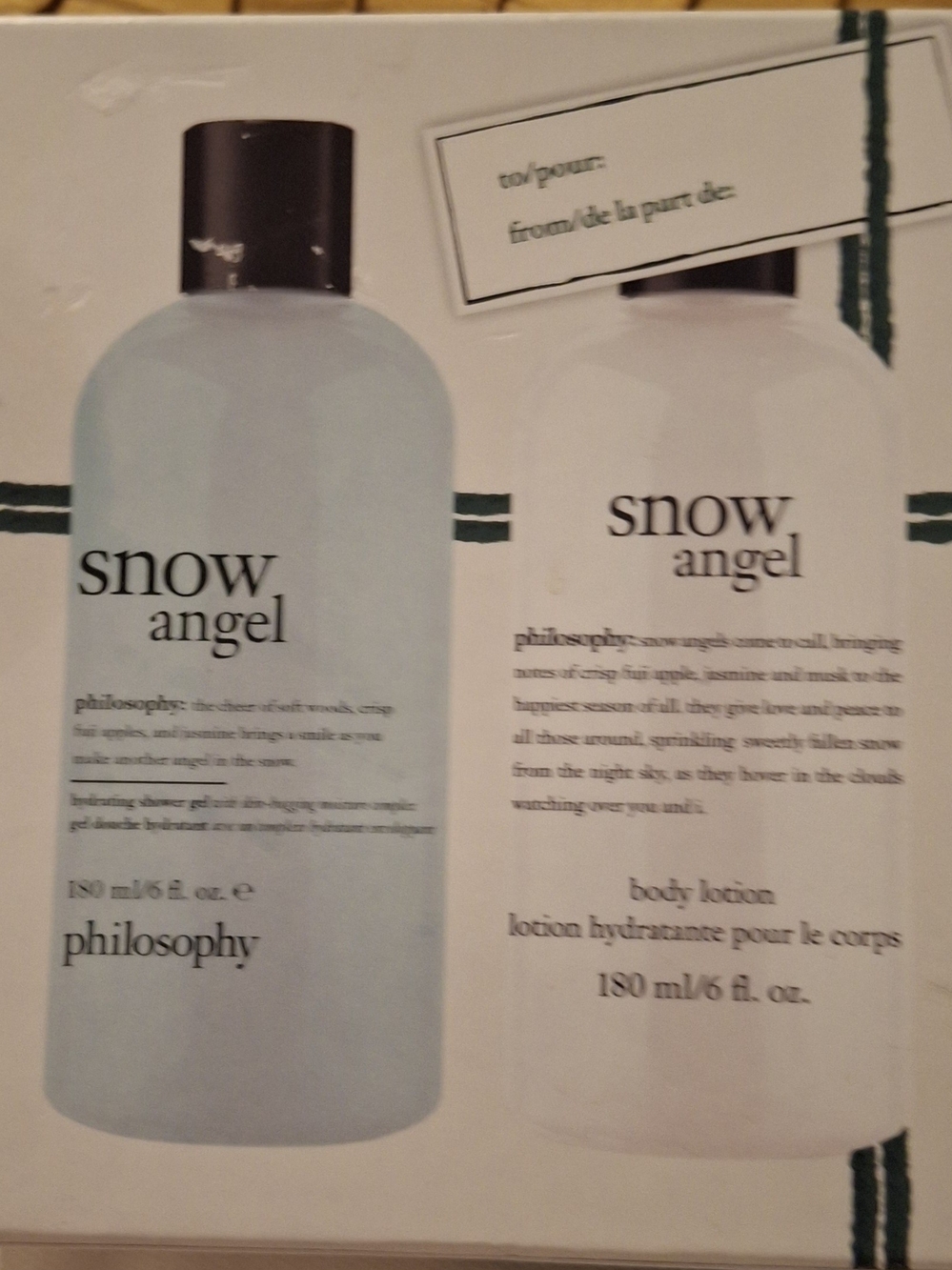 Philosophy Snow Angel Body Lotion - Light Blue Bottle